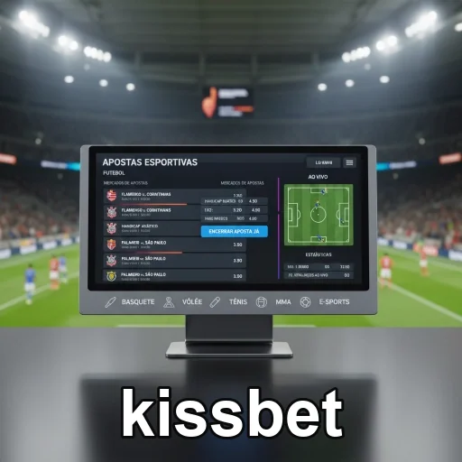 Ilustração de Conheça o aplicativo kissbet para cassino e jogue no móvel
