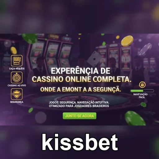 Ilustração de Conheça o aplicativo kissbet para cassino e jogue no móvel