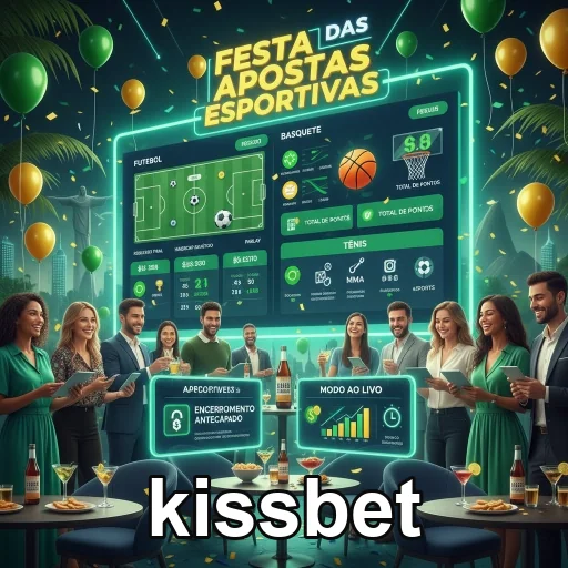 Ilustração de Conheça o aplicativo kissbet para cassino e jogue no móvel