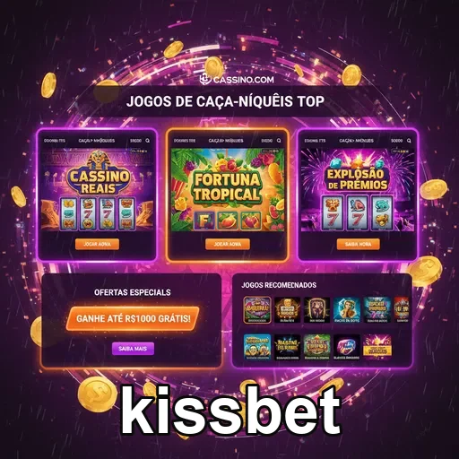 Ilustração de Conheça o aplicativo kissbet para cassino e jogue no móvel