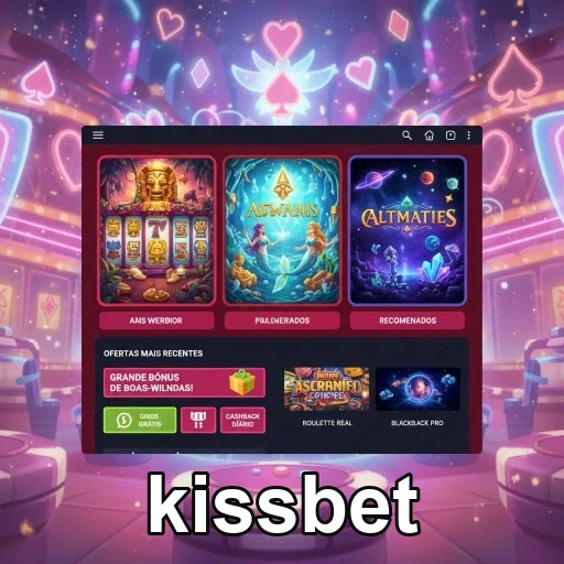 Ilustração de Descubra os Melhores Jogos Online na kissbet