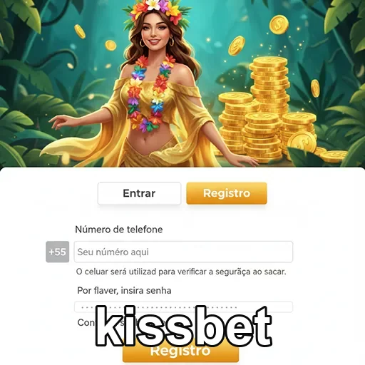 Ilustração de Acesse a kissbet e aproveite seu cassino online favorito