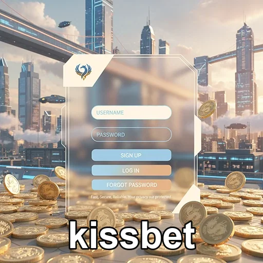 Ilustração de Explore a plataforma de jogos kissbet com segurança confiável