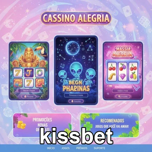 Ilustração de Explore a plataforma de jogos kissbet com segurança confiável