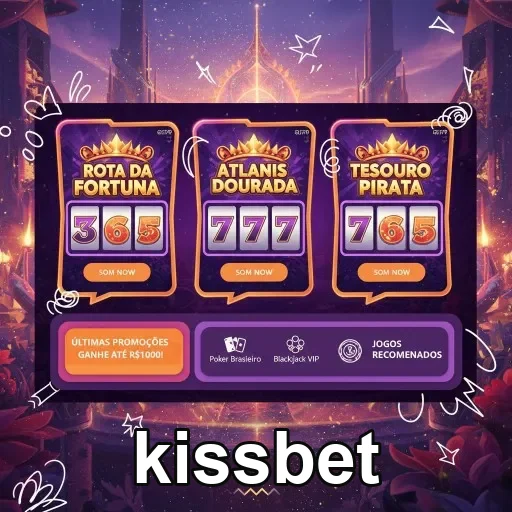 Ilustração de Explore as promoções e bônus da kissbet