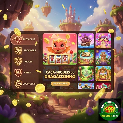 Jogador acessando jogos exclusivos no aplicativo kissbet